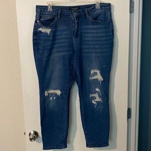 Judy Blue, size 18W, boyfriend fit